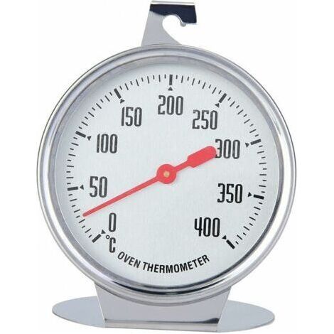 LaBlanc - Termometro da forno, indicatore di temperatura a lettura istantanea, sonda in acciaio inox con gancio per cottura in forno o barbecue, 7 x 9 cm (1/5)