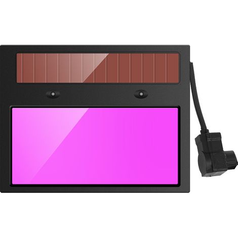 Masque à Souder Automatique Solaire - Lentille Variable pour Soudage à l'Argon - Protection UV/IR - Réglage de la Teinte - 1 Pièce
