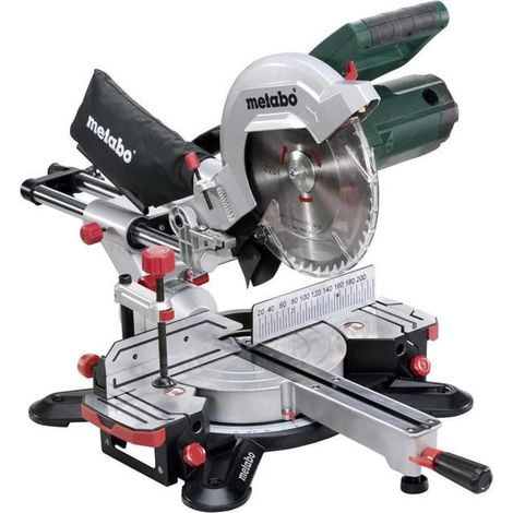 Scie à onglets METABO KGS 254 M - 602540000 - 1450W - Noir (1/10)