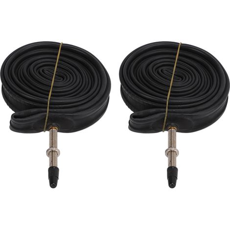 Chambre A Air - 700x23C - Valve Presta - Pour Vélo Route Et VTT - Lot De 2 (1/5)