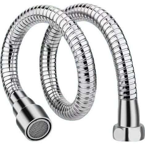 Rallonge Robinet 20 cm, Embout Robinet Cuisine Pivotant à 360 °, Flexible Robinet Cuisine Multifonctionnel, Prolongateur Robinet, Rallonge Robinet Cuisine, Pour Cuisine Salle de Bain (1/5)