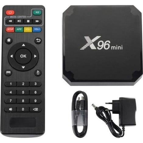 X96 Mini Android TV Box Android 7.1 TV Box Amlogic S905W Quad-Core 2 GB + 16 GB 4K HD WIFI Media Player AH373