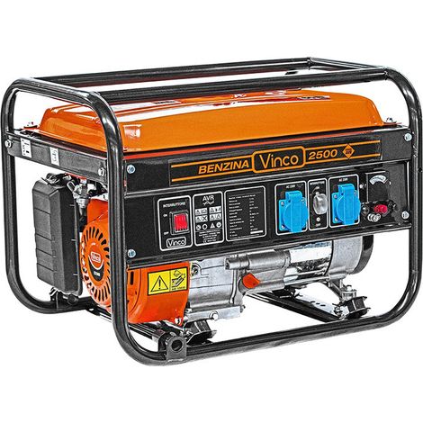 Groupe électrogène essence de chantier VINCO BDLEC2500 2.2 Kw - - (1/5)