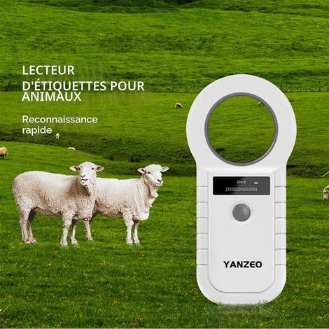 PET Microchip Reader 134.2kHz for Pet Cat Dog Microchip Scanner FDX-B ID Reader 11784 11785 (1/4)