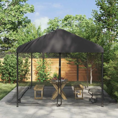Teenpull – Moskito-Netz für Pavillon 220 Mesh Schwarz 6 x 3 x 2 m (1/5)