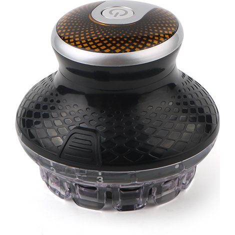 Tondeuse à cheveux électrique rechargeable USB, 3 vitesses de coupe, tondeuse LED avec 2 peignes de guidage. (1/5)