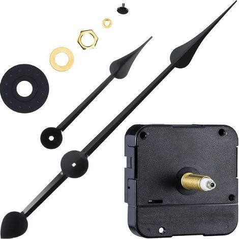 Orologio da parete ad alta coppia - Meccanismo di movimento - Parte di ricambio con lancette lunghe - Accessori di ricambio - Orologi - Parti del motore - Movimenti per orologi da parete (1/5)