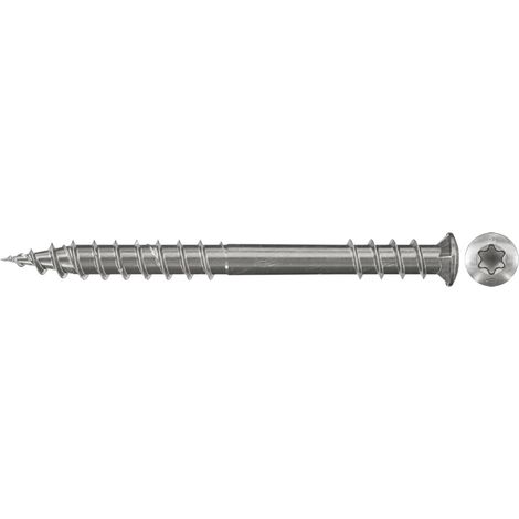 Terrassenschraube FPF-ST FISCHER 5,5 x 50 A2P - Packung mit 200 Stück - 660615 (1/4)