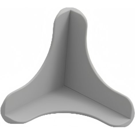Lot de 4 protections d'angle anti-collision grises en silicone pour bébé, sécurité pour table et bureau (1/5)