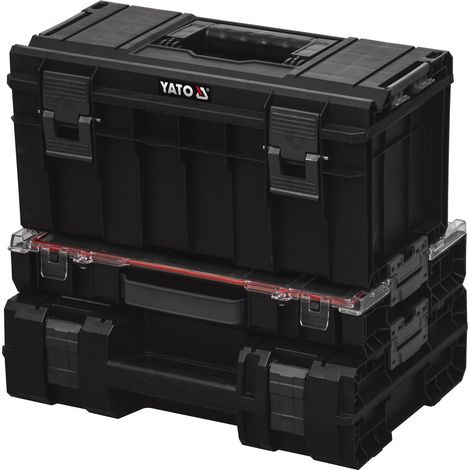 Mallette système, mallette à outils 420x450x320mm 3 parties