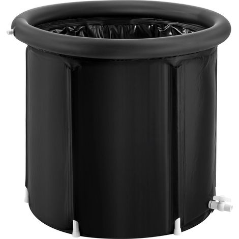 Mophorn Vasca da Bagno di Ghiaccio Lunga 85 cm Vasca per Immersione per Terapia 330 L con Copertura, Barile di Ghiaccio per Recupero,Vasca da Bagno Gonfiabile Pieghevole, Ghiaccio Domestico per Adulti