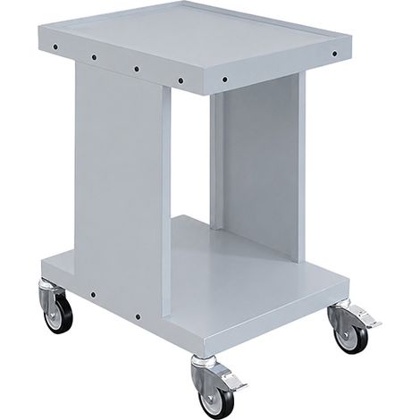 Carrello da lavoro grigio chiaro - 1 piano - Carico max 150 kg - W020070020-GC (1/5)