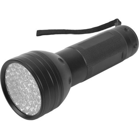 royaluxe - Lampe torche UV 51 LED à lumière noire pour la détection de fluorescence de l'urine d'animaux domestiques