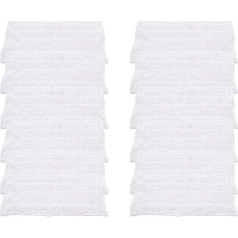 12 Ersatzteile für Vileda Steam XXL Power Pad Dampfreiniger, Mikrofaser-Reinigungsmopp, waschbar (1/5)
