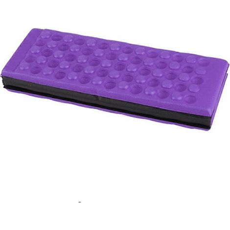 Tapis de camping pliable d'extérieur, coussin XPE, chaise portable et imperméable, tapis de pique-nique (violet) (1/5)