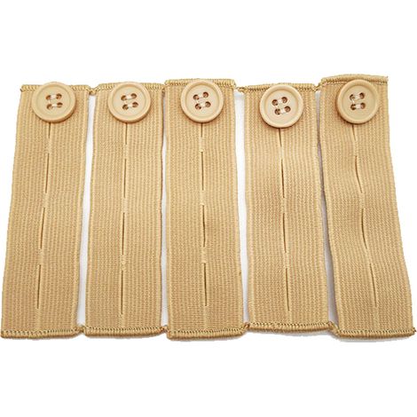 Boucle extensible combinée, ajustement créatif, crochet de boucle extensible pour jeans et pantalons (1/5)