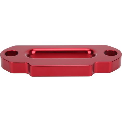Guide-câble à œillet pour voiture 124 mm/4,9 po, charge 2500 à 4000 lb, rouge, pièce de rechange pour treuils (1/5)