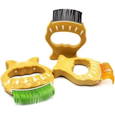 Peigne de toilettage pour animaux de compagnie Scalp Design, outil de coiffure pour chats et chiens, 1 pièce, multi-usages
