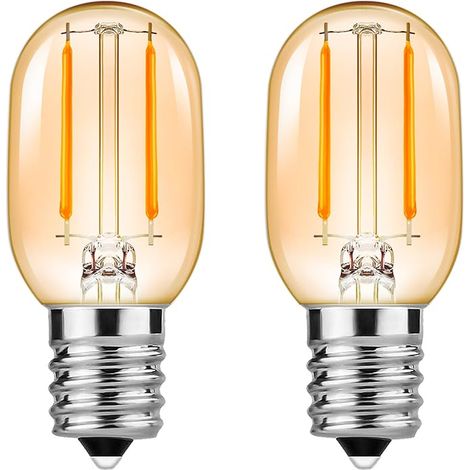 Vintage E14 Ampoule LED, 1W T22 Petit Culot à Vis (1/3)