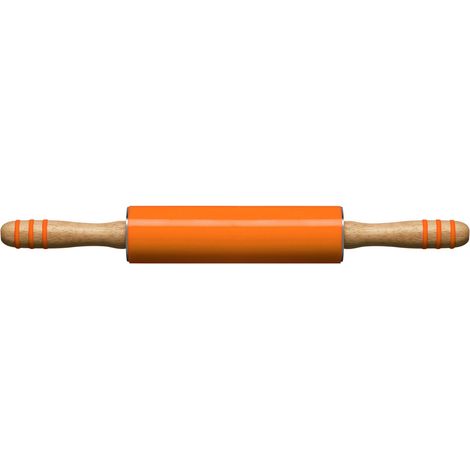Premier Housewares Zing Orange Silicone Rolling Pin (1/4)