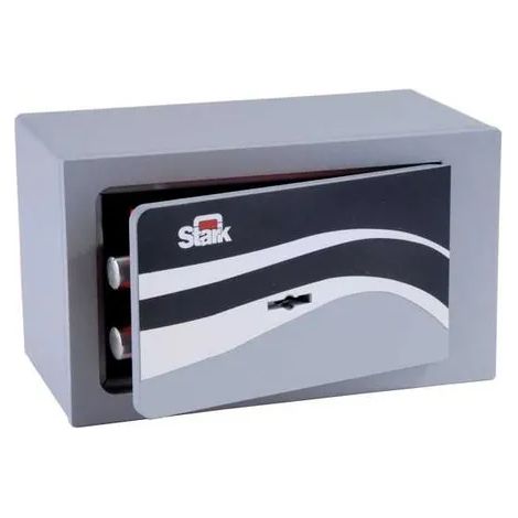 CASSAFORTE CON CHIAVE DOPPIA MAPPA 640- - mm.220x115x130h. Kg.4,5 (640A) 2 catenacci - 1 pezzi STARK (1/3)