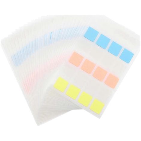 360 onglets adhésifs pour notes de bureau et notes étudiantes - Autocollants de classification-2.80X1.20X0.10CM (1/4)