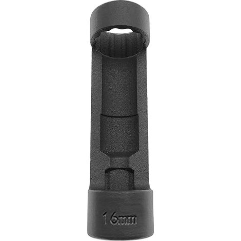 Douille d'écrou de jambe de force, 12 points 1/2 '', outil de douille de suspension, réparation de voiture (16 mm noir) (1/5)
