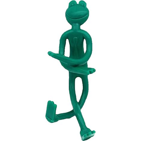 Lot de 5 attaches pour plantes de jardin en forme de grenouille mignonne : décoratives et fonctionnelles (1/3)