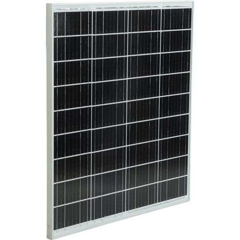 Panneau Solaire 60W 18V Monocristallin Étanche IP67 5400Pa 2400Pa 32 Batteries pour Voiture Bateau Remorque Camping-Car (1/5)