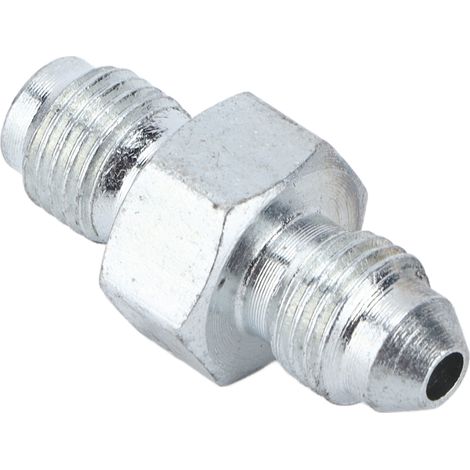 Raccord adaptateur mâle 3AN vers 3/8-24 inverse évasé, métal HAF01, pour conduite de frein 3/16in (1/5)