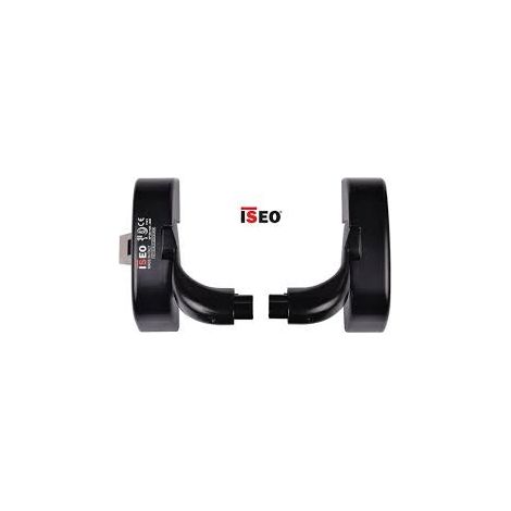 MANIGLIONE ANTIPANICO IDEA DUPLICE S/AUTOBLOCCO NERO ISEO