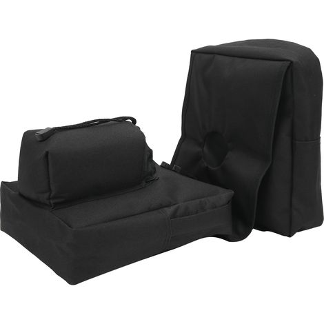 Sacoche réservoir moto, poche avant guidon pour ATV, cross, motoneige, rangement étanche, sacoche de réservoir universelle, 1 pièce, noir, robuste. (1/5)