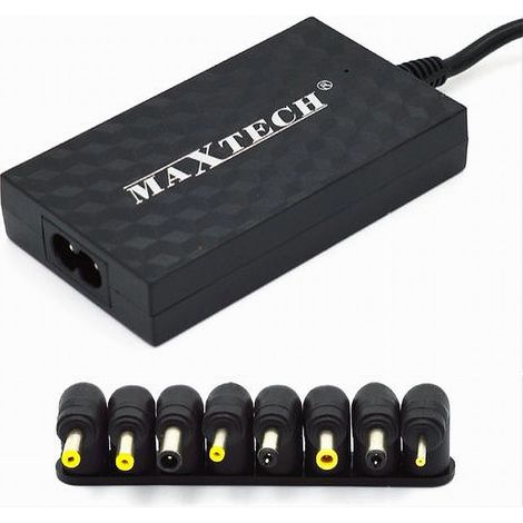 Trade Shop - UNIVERSAL-PC-LADEGERÄT 70W NOTEBOOK-PC-ADAPTER 9,5V-20V MAXTECH PC-CA008 - (1/2)