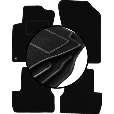 Set completo di tappetini in velluto per: Citroen C3 II hatchback (2009-2016)