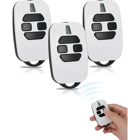 433.92 MHz Gate Remote Control for GTI4, GTI2, GT2/4, Mio TR2/4, Mio TR2N/4N, 4 Channels, Gate Remote Control, Garage Door Opener (3pcs) (1/5)