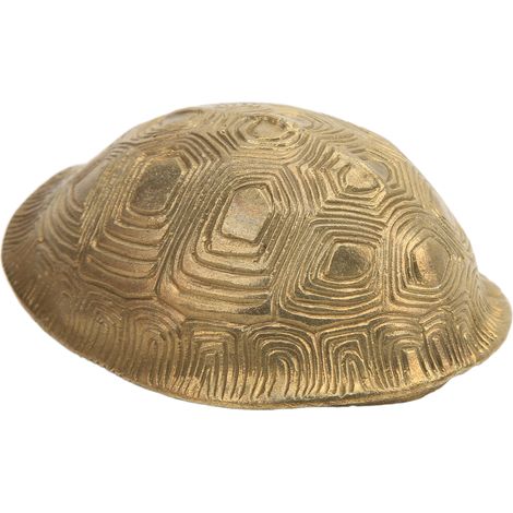 Coquille de Tortue Feng Shui en Laiton Ancien - Décoration Maison et Objet de Collection (1/5)