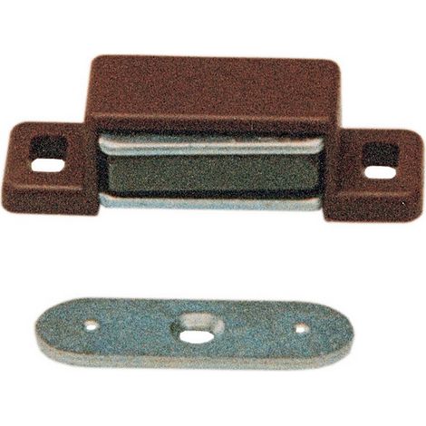 chiusura magnetica calamita bianca magnete a scatto per pensili e mobili (1/2)