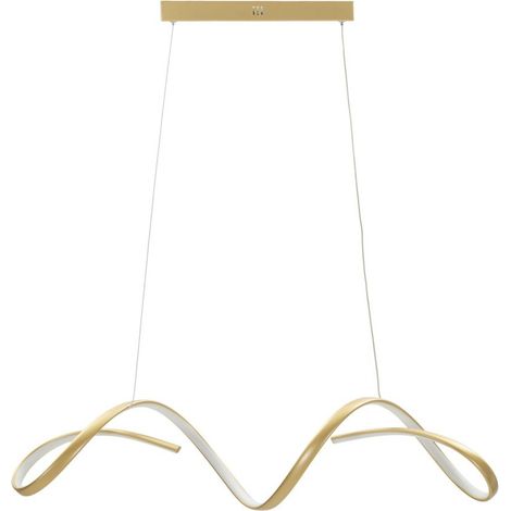 Lampadario LED Uter in oro con sistema a tre temperature (1/5)