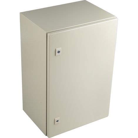 Coffret mural RS PRO en Acier RAL 7032 dim. ext. 600 x 400 x 300mm, IP66 ( Prix pour 1 ) (1/6)