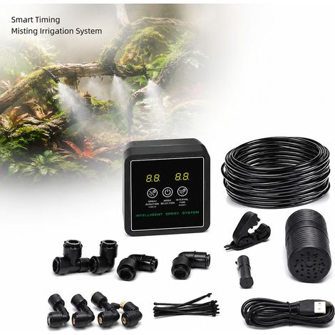Système de Brumisation - Écran Tactile - Minuterie Intelligente pour Terrarium Reptiles, Plantes, Lézards, Serpents, Grenouilles (1/5)