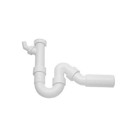 Accessoire plomberie Blanco siphon tubulaire blanc 40 mm (1/5)