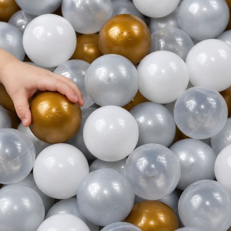200 Palline per Piscina Bambini - 5,5cm Palline Bimbi Colorate - Palline Gioco (1/5)