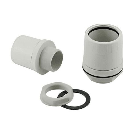 Raccordo per tubo rigido Ø40 passo metrico 1,5 tubo/scatola IP65 FAEG - FG16340