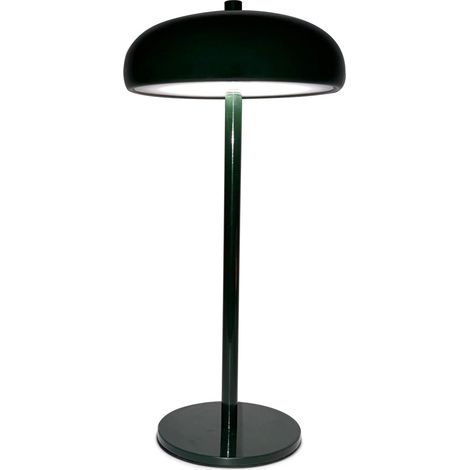 Lampe de chevet champignon 5W 150LM pour salon ou chambre, avec variateur d'intensité, batterie intégrée 3600 mAh et 3 températures de couleur (blanc froid/blanc chaud/lumière neutre). Idéale pour le (1/3)