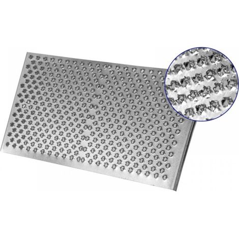 Almohadilla de repuesto DEDRA para rascador 15B043 - 400x180 mm, acero K2
