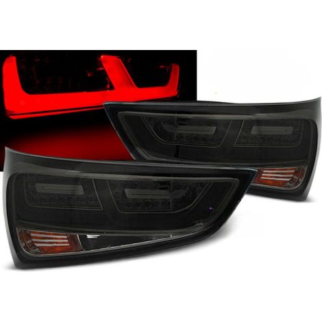 Paire de feux arriere Audi A1 de 2010 a 12/2014 LED BAR fume (1/3)