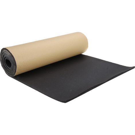 Isolation phonique pour voiture, mousse acoustique, coton antibruit, adhésif, isolant thermique, 1 rouleau de 200 cm x 50 cm, 5 mm (1/5)