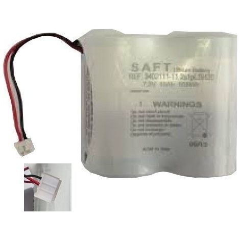 HCB pacco batterie litio compatibile Urmet 7,2V 13Ah  B13l per sirene 1055/405