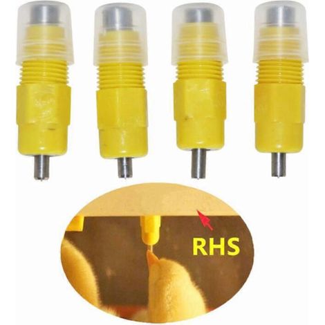 Abreuvoirs pour poules en acier inoxydable, lot de 30 - Durables et pratiques (1/5)