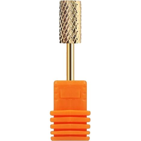 Brocas para taladro de uñas, carburo de tungsteno, opciones de afilado versátiles, A11-XC Gold (1/2)